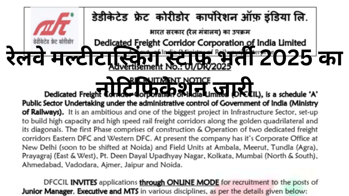 Railway MTS Recruitment 2025